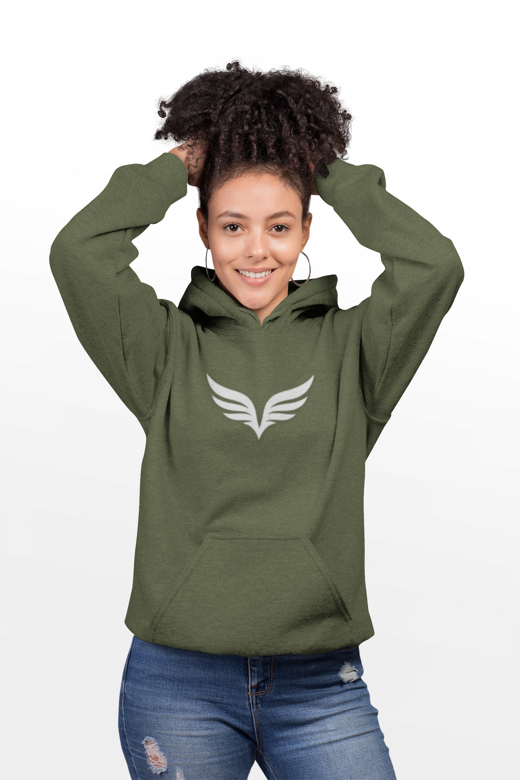 Unisex Hoodie - Push beyond limits with the SYN RISE Heavy Blend Hoodie where performance meets comfort.